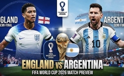 Thống kê bàn thắng Anh vs Argentina: Tam sư lên nòng, Messi mang 17 bàn công phá Mercedes-Benz