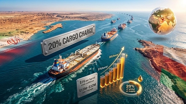 Vì sao Mỹ rút lại đề xuất thu phí tàu qua eo biển Hormuz?