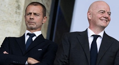 Gianni Infantino đang bị chỉ trích rất nhiều. (Ảnh: Getty Images)