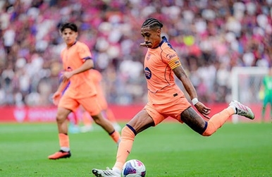 Barcelona đang chuẩn bị cho trận tranh cúp Joan Gamper. Ảnh: Getty Images.