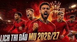 Lịch thi đấu MU (Manchester United) 2026/27: Đầy đủ 38 vòng Ngoại hạng Anh theo giờ Việt Nam