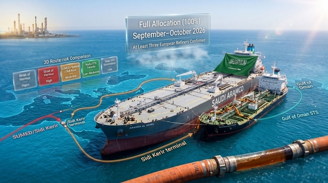 Phía sau một cuộc “tái thiết” logistics của Saudi Aramco