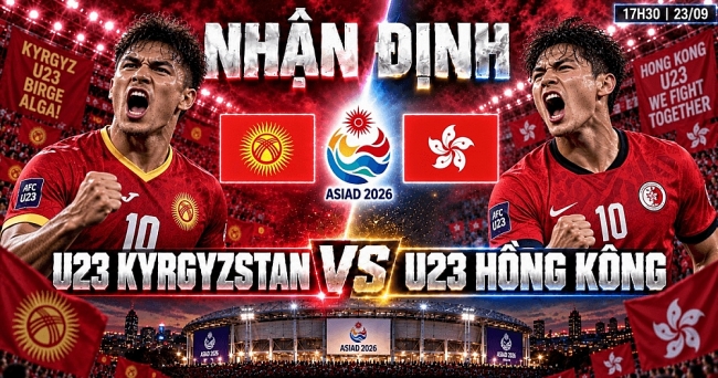 Nhận định bóng đá U23 Kyrgyzstan vs U23 Hồng Kông: Sau những cú sốc 0-7 và 1-5