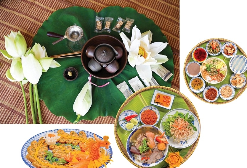 Tinh tế ẩm thực xứ Huế. Ảnh: Hoàng Hải - Hoàng Lê 