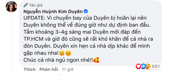 Kim Duyên xúc động gửi lời cảm ơn khán giả, trở về Việt Nam sau khi chinh chiến tại Miss Universe 2021