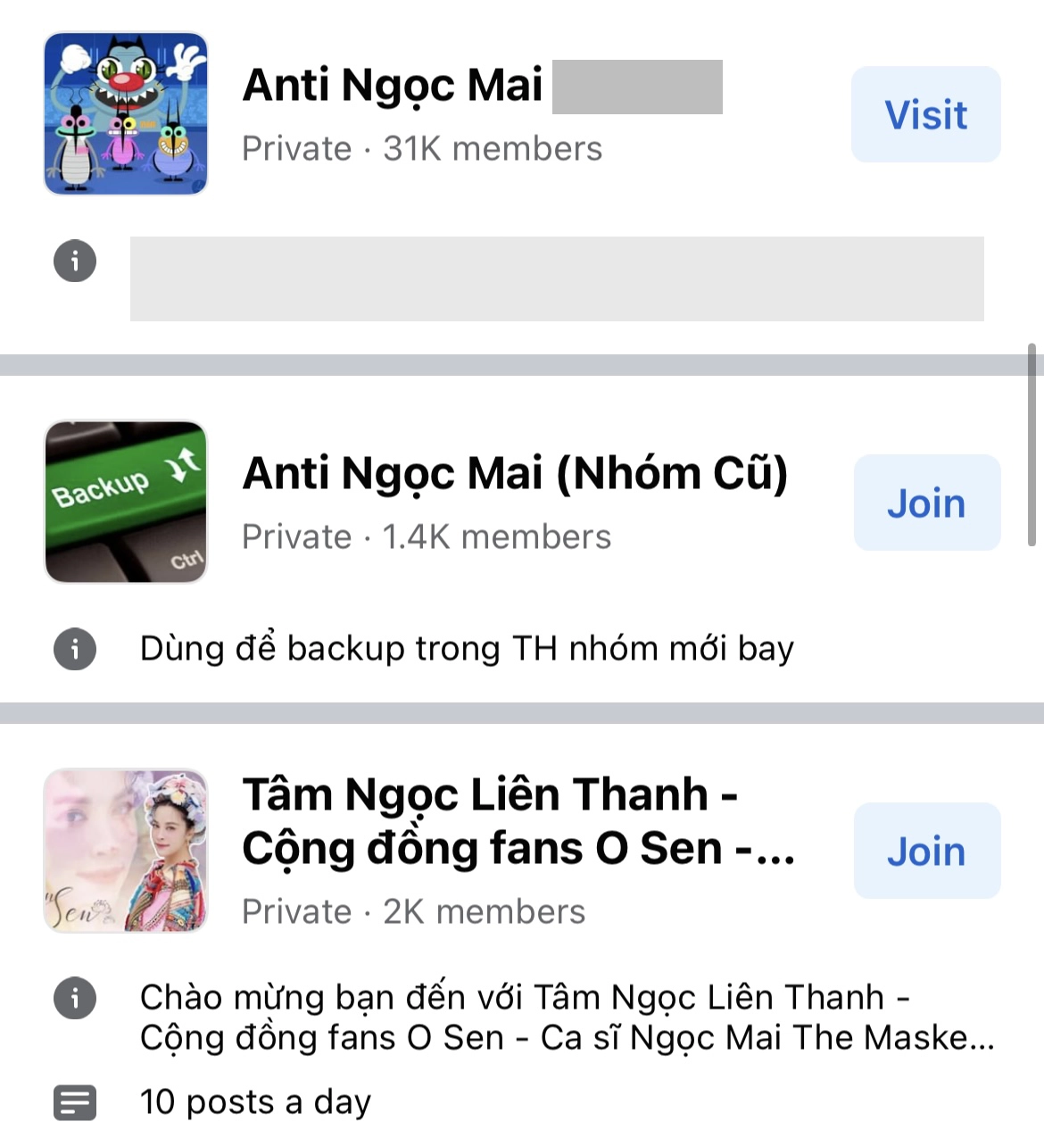 O Sen Ngọc Mai gặp "sóng gió", group antifan tăng thành viên chóng mặt!