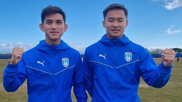 Hai cầu thủ HAGL gia nhập đội K League 2