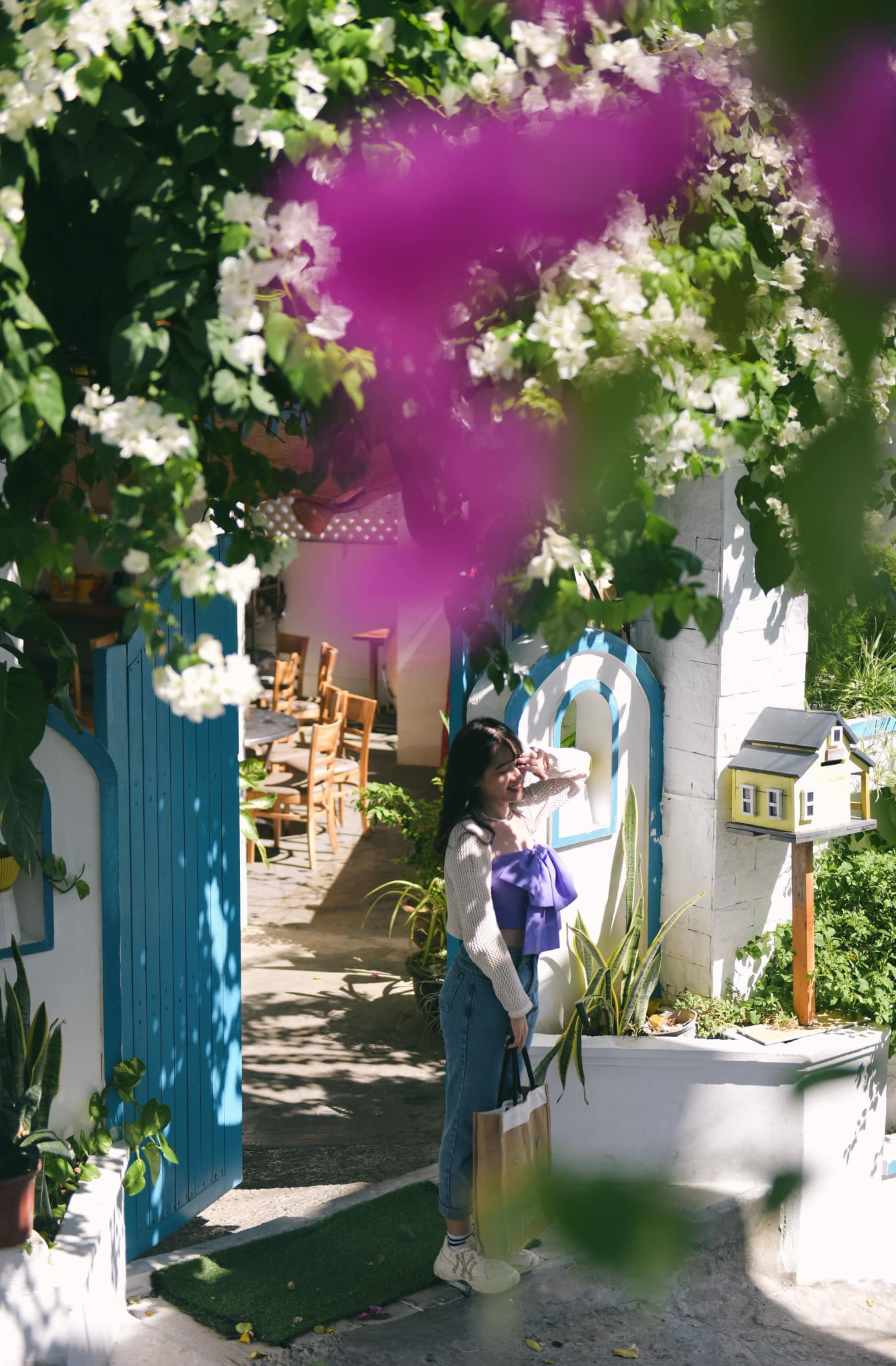 Mê đắm làng chài Nhơn Lý tựa như "Santorini thu nhỏ" Mê đắm làng chài Nhơn Lý tựa như "Santorini thu nhỏ"