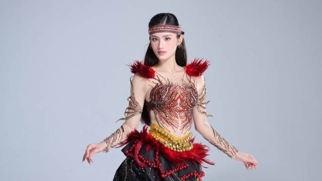 Miss World Vietnam 2025 lần đầu tiên ra mắt phần thi thiết kế trang phục