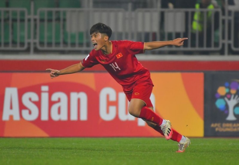 AFC vinh danh bàn thắng của U20 Việt Nam