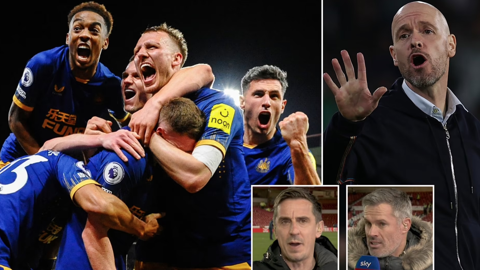 Newcastle đã kéo M.U trở lại cuộc chiến tốp 4 Ngoại hạng Anh
