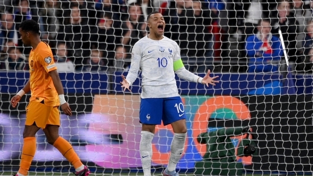 Vòng loại EURO 2024: Mbappe lập cú đúp, đội tuyển Pháp "nhấn chìm" Hà Lan.