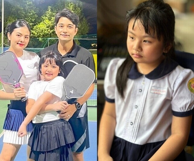 Con của diễn viên Vân Trang và ca sĩ Hòa Minzy gây ấn tượng khi theo học trường công lập