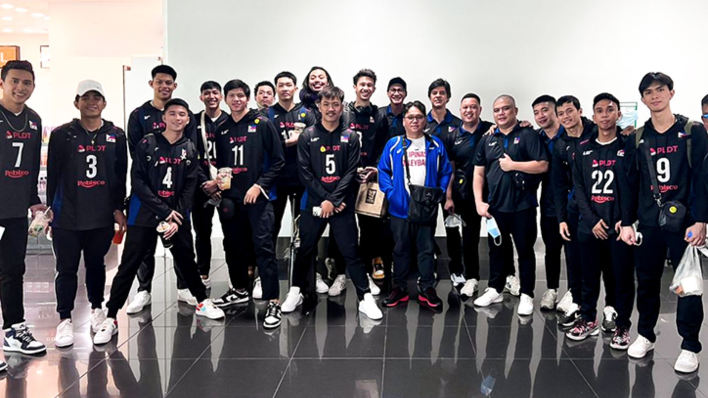 Đội tuyển bóng chuyền nam Philippines vẫn chưa chắc được dự SEA Games 32