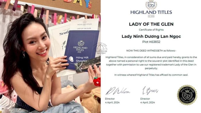 Trước khi Lan Ngọc thành "Công nương ở Scotland", một diễn viên Việt được phong "Công chúa châu Á"