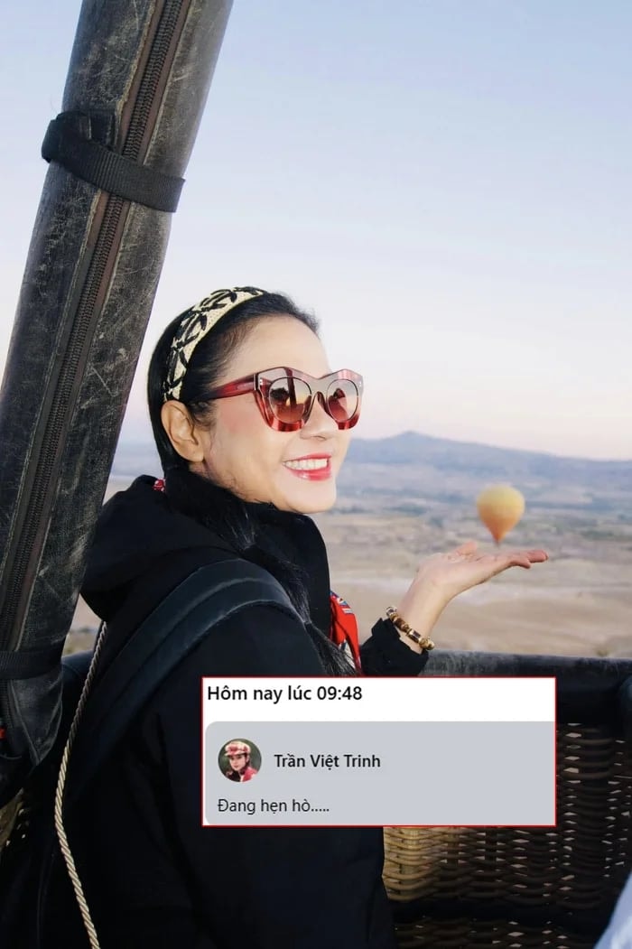 Diễn viên Việt Trinh gây xôn xao khi công khai trạng thái hẹn hò sau hơn 10 năm ly hôn