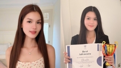 Con gái Hoa hậu Phương Lê hứa đi làm nuôi em, nhắn nhủ NSƯT Vũ Luân không cần lo lắng