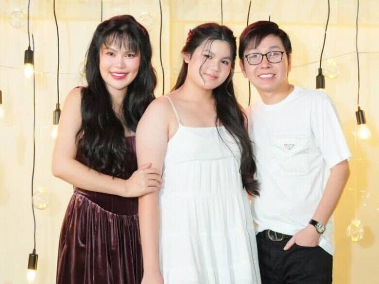 Con gái Hoa hậu Phương Lê hứa đi làm nuôi em, nhắn nhủ NSƯT Vũ Luân không cần lo lắng