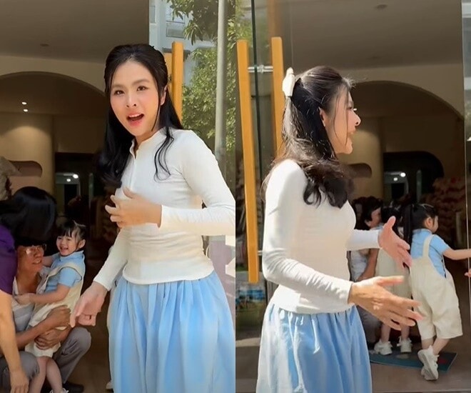 Diễn viên Vân Trang đưa cặp sinh đôi về thăm nhà ngoại tại TP.HCM sau 4 năm Diễn viên Vân Trang đưa cặp sinh đôi về thăm nhà ngoại tại TP.HCM sau 4 năm