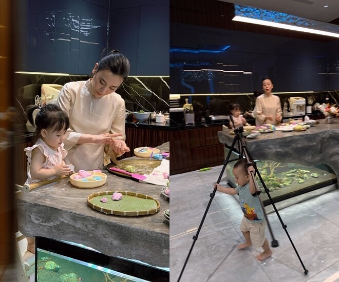 Phương Oanh trổ tài làm bánh ngũ sắc và loạt tin tức sao Việt tiêu biểu Phương Oanh trổ tài làm bánh ngũ sắc và loạt tin tức sao Việt tiêu biểu