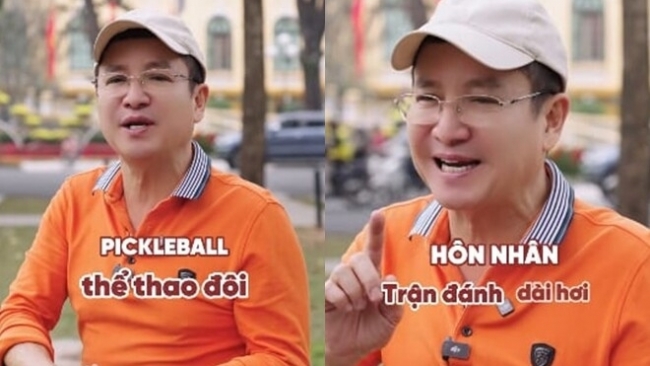 NSƯT Chí Trung ví von Pickleball với hôn nhân, dàn sao Việt cập nhật cuộc sống hạnh phúc