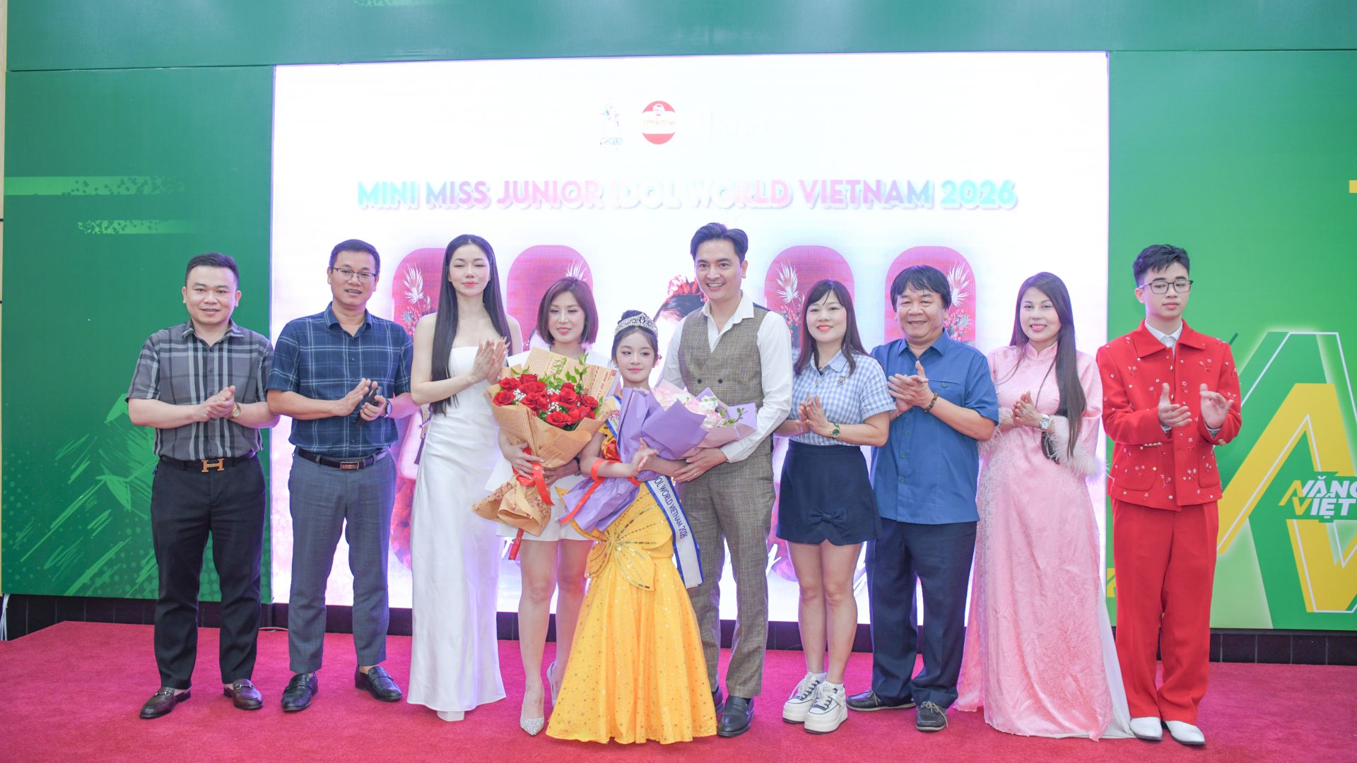 Hoàng Thúy Vy trở thành đại diện Việt Nam tại Mini Miss Junior Idol World 2026