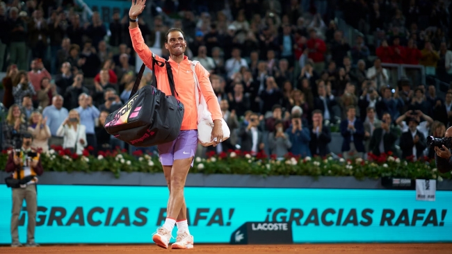 Nadal tạm biệt Madrid Master, được ban tổ chức giải tri ân đầy cảm xúc