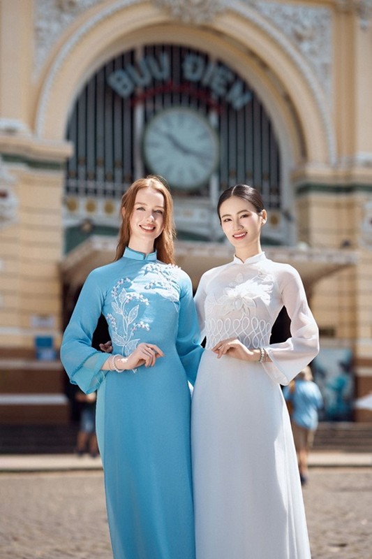 Nhan sắc đối thủ kiêm bạn thân của Ý Nhi ở Miss World 2025
