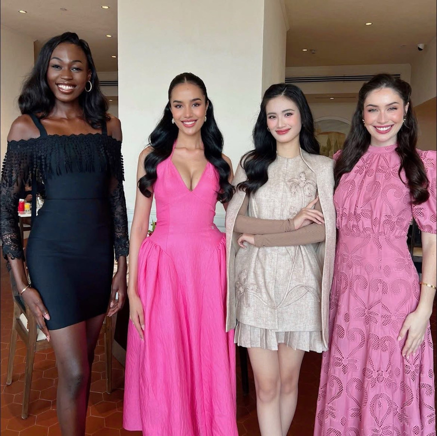 Ý Nhi tự tin đọ sắc Hoa hậu Thái Lan, chi tiết đặc biệt gây chú ý Ý Nhi tự tin đọ sắc Hoa hậu Thái Lan, chi tiết đặc biệt gây chú ý