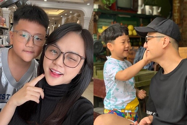 Diễn viên Chí Nhân mừng sinh nhật con trai 11 tuổi: Quý tử cao lớn và ga lăng giống bố