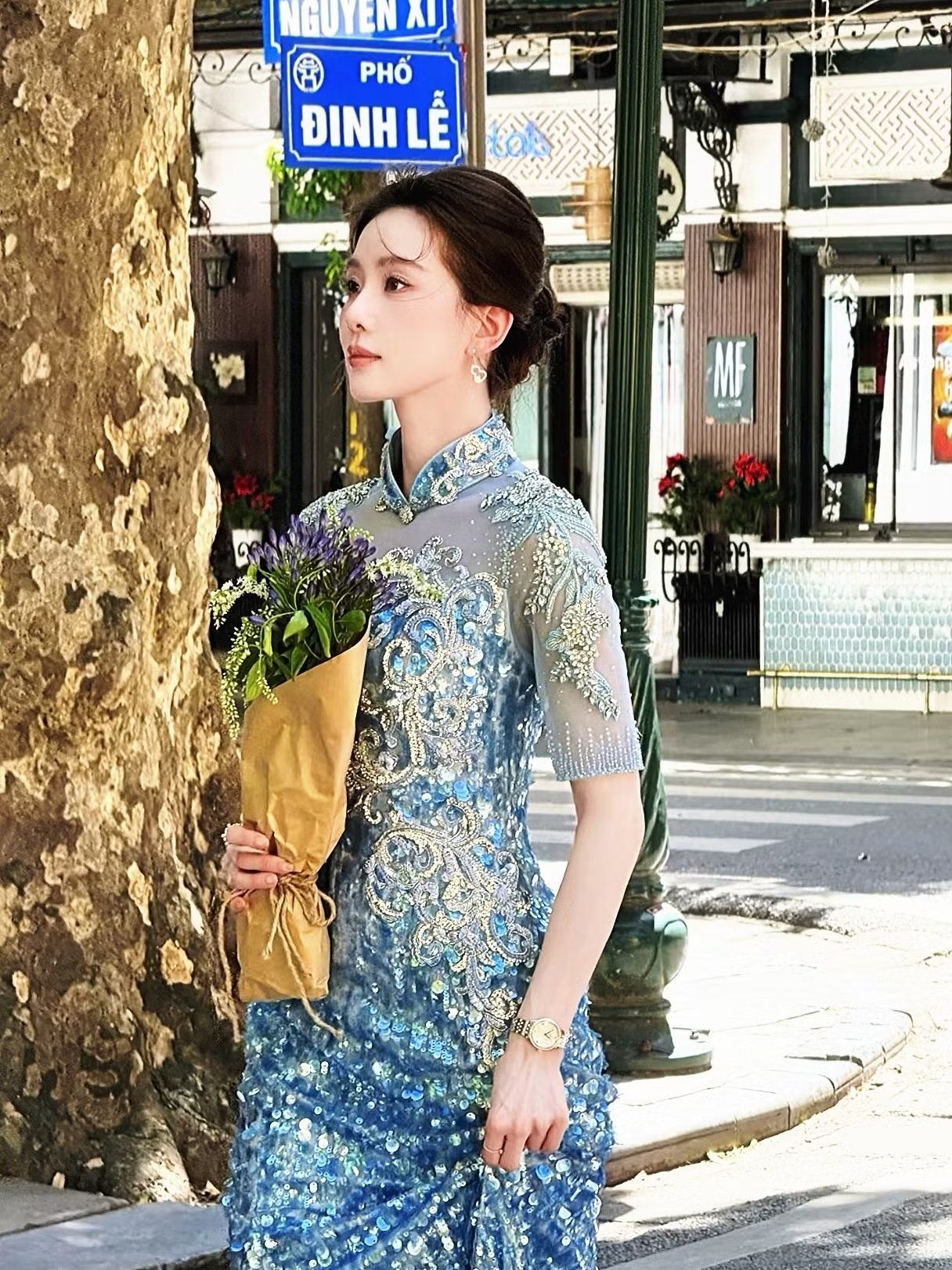 "Tiểu Hoa đán" Lưu Thi Thi đến Hà Nội