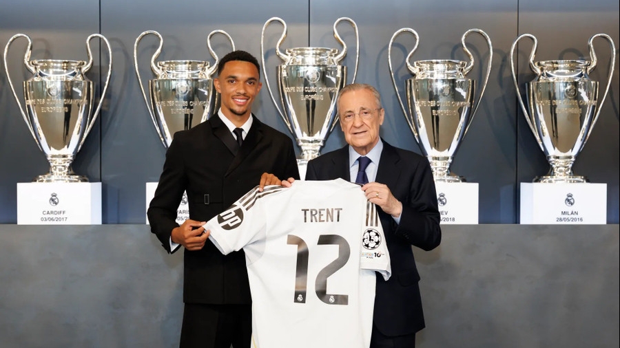 Vì sao Alexander-Arnold không được mặc áo 66 tại Real Madrid?