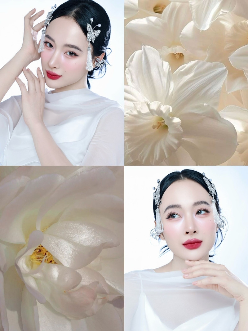 Angela Phương Trinh 'lột xác' khỏi hình ảnh cơ bắp, hóa nàng thơ ngọt ngào