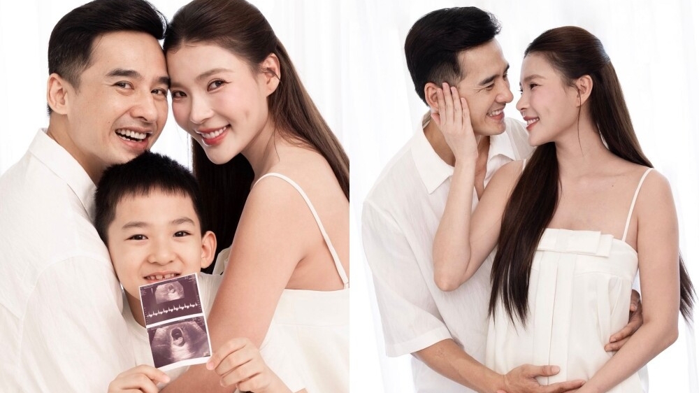 Diễn viên Lương Thế Thành và Thúy Diễm đón tin vui mang thai lần 2