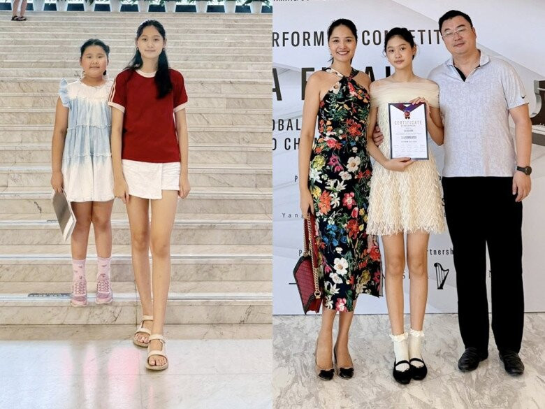 Con gái Hoa hậu Hương Giang nhận loạt danh hiệu Tinh hoa tại trường quốc tế