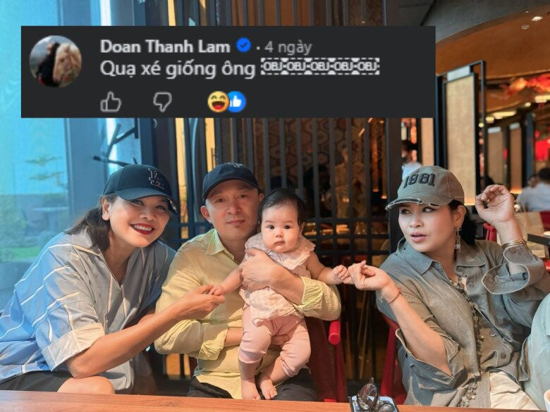 Nhạc sĩ Quốc Trung khoe vẻ lém lỉnh của cháu ngoại, Thanh Lam thừa nhận giống hệt ông ngoại