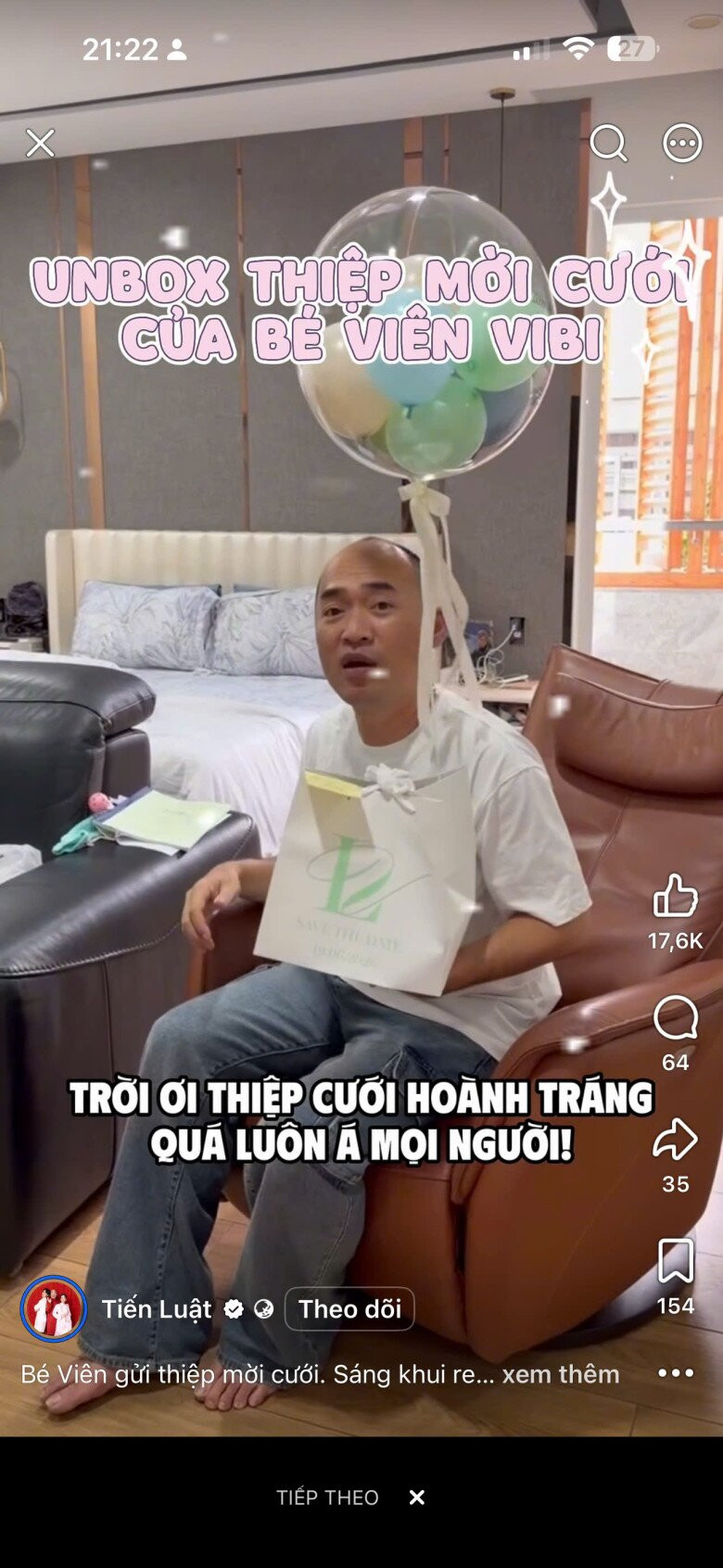 Viên Vibi hé lộ thiệp cưới sau 10 năm yêu: Độc đáo lời nhắn bí mật từ đáy đại dương