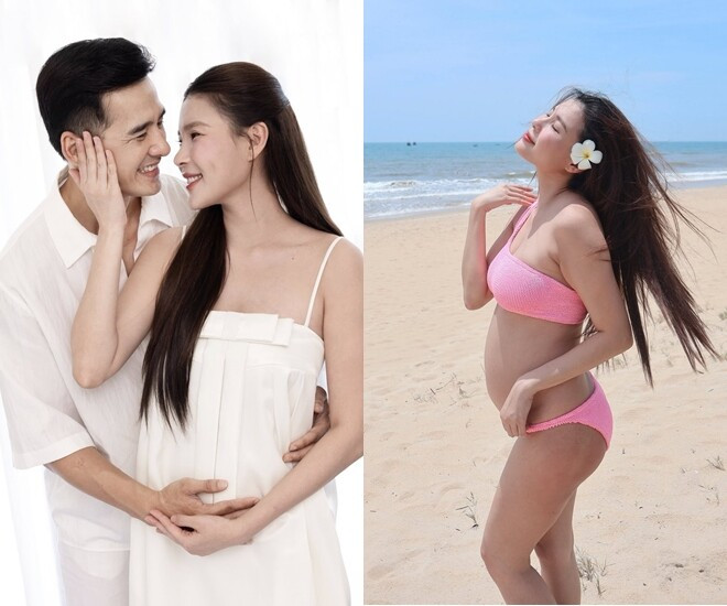 Thúy Diễm mang bầu lần 2 và khoảnh khắc đáng yêu của dàn nhóc tỳ nhà sao Việt