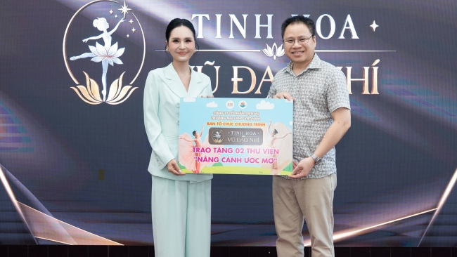 “Tinh hoa Vũ đạo nhí 2026” đồng hành cùng dự án Thư viện “Nâng cánh ước mơ”