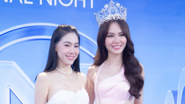 Động thái gây chú ý của Bà trùm Hoa hậu Phạm Kim Dung và Mai Phương trên thảm đỏ Miss World Vietnam 2023