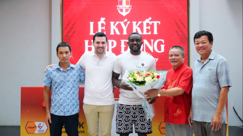 CLB Hải Phòng có bản hợp đồng chất lượng thứ hai trước mùa giải mới