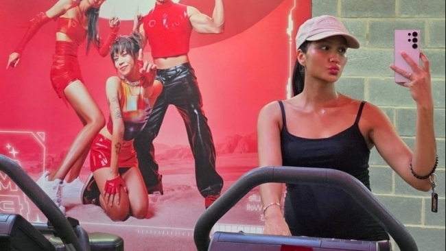 Hoa hậu H'Hen Niê gây bất ngờ ở phòng tập gym
