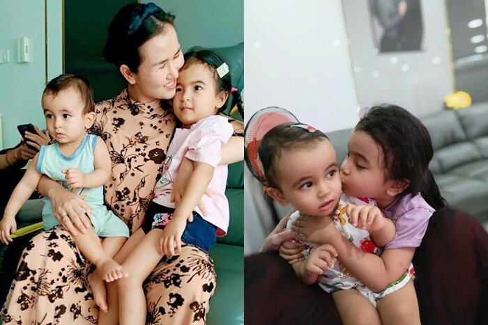 Võ Hạ Trâm chia sẻ tính cách trái ngược của hai con lai Ấn Độ Moon và Milo Võ Hạ Trâm chia sẻ tính cách trái ngược của hai con lai Ấn Độ Moon và Milo