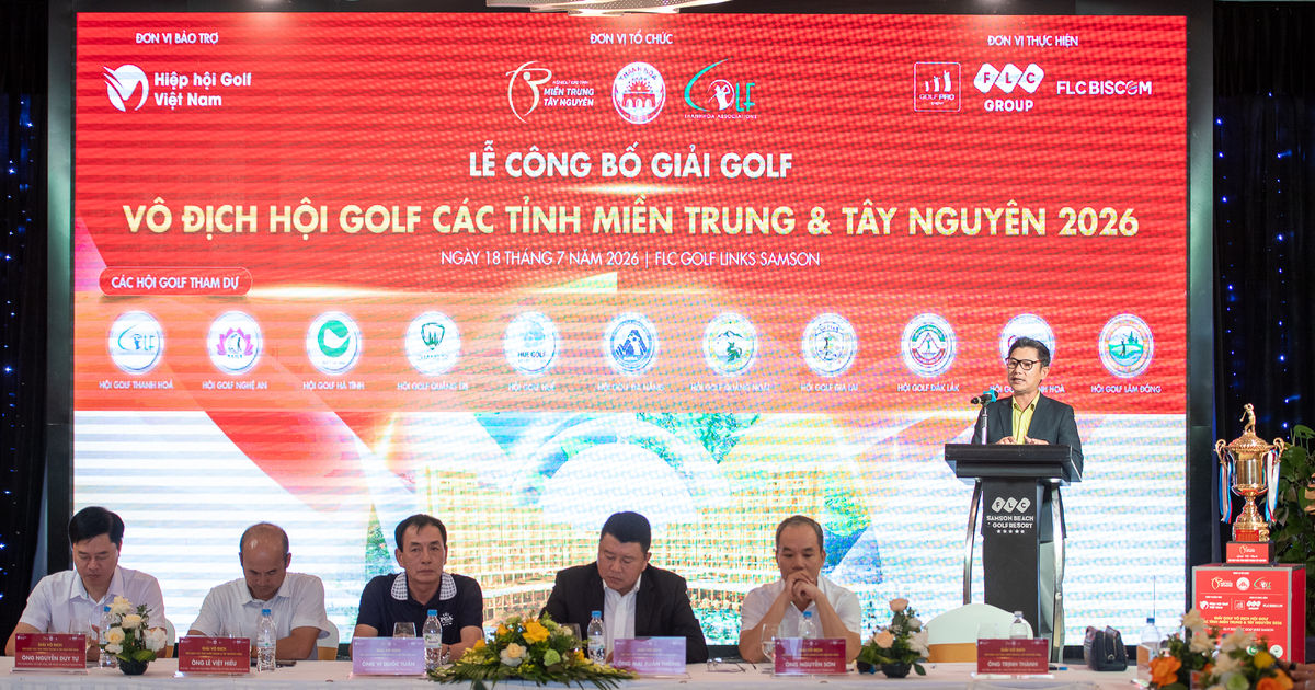 Giải Vô địch Hội Golf các tỉnh miền Trung và Tây Nguyên 2026: Chủ nhà Thanh Hóa tạo dấu ấn với chính sách hỗ trợ chưa từng có Giải Vô địch Hội Golf các tỉnh miền Trung và Tây Nguyên 2026: Chủ nhà Thanh Hóa tạo dấu ấn với chính sách hỗ trợ chưa từng có