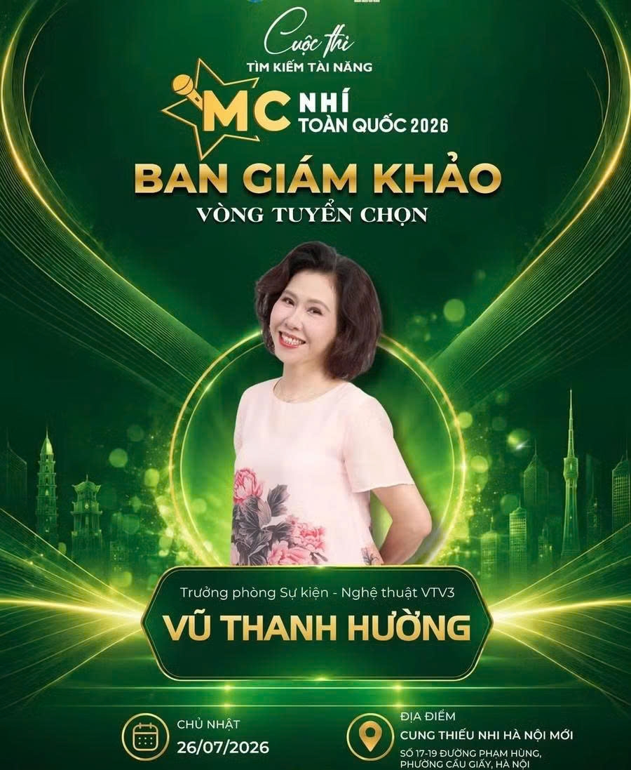 Khởi động vòng tuyển chọn cuộc thi MC nhí toàn quốc 2026