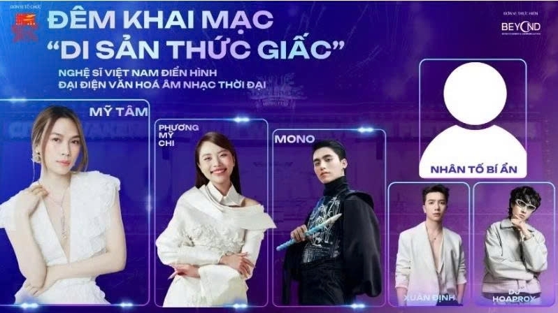 Mỹ Tâm, Phương Mỹ Chi hứa hẹn bùng nổ tại Huế Wonderverse Music Fest 2026