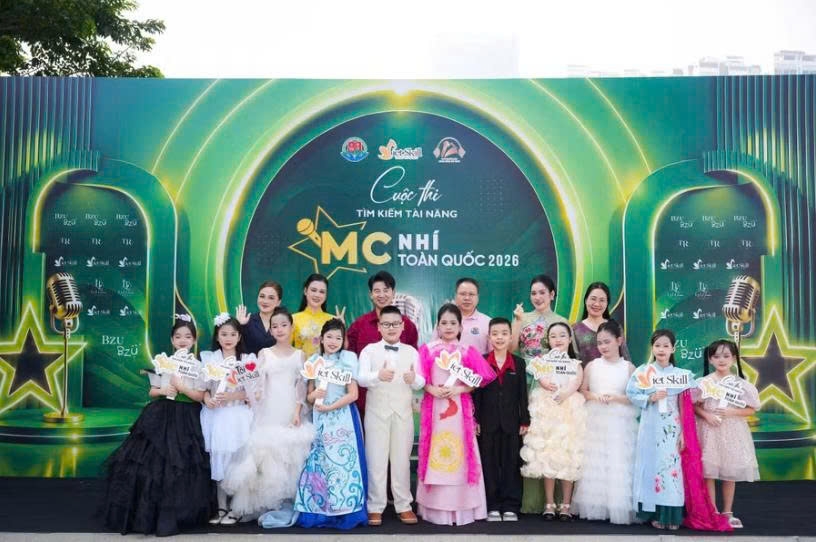 Hơn 500 thí sinh tranh tài tuyển chọn Tài năng MC nhí toàn quốc 2026
