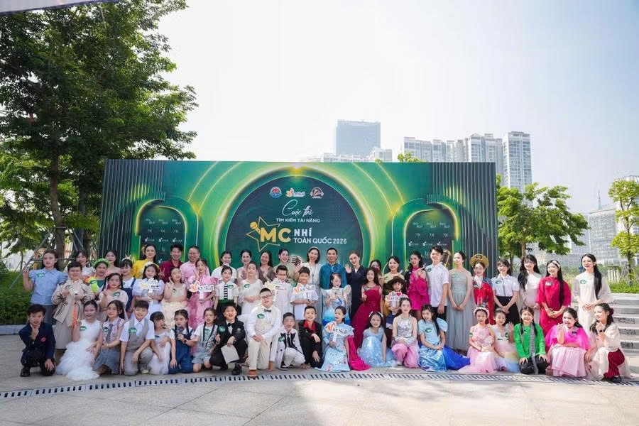 Hơn 500 thí sinh tranh tài tuyển chọn Tài năng MC nhí toàn quốc 2026