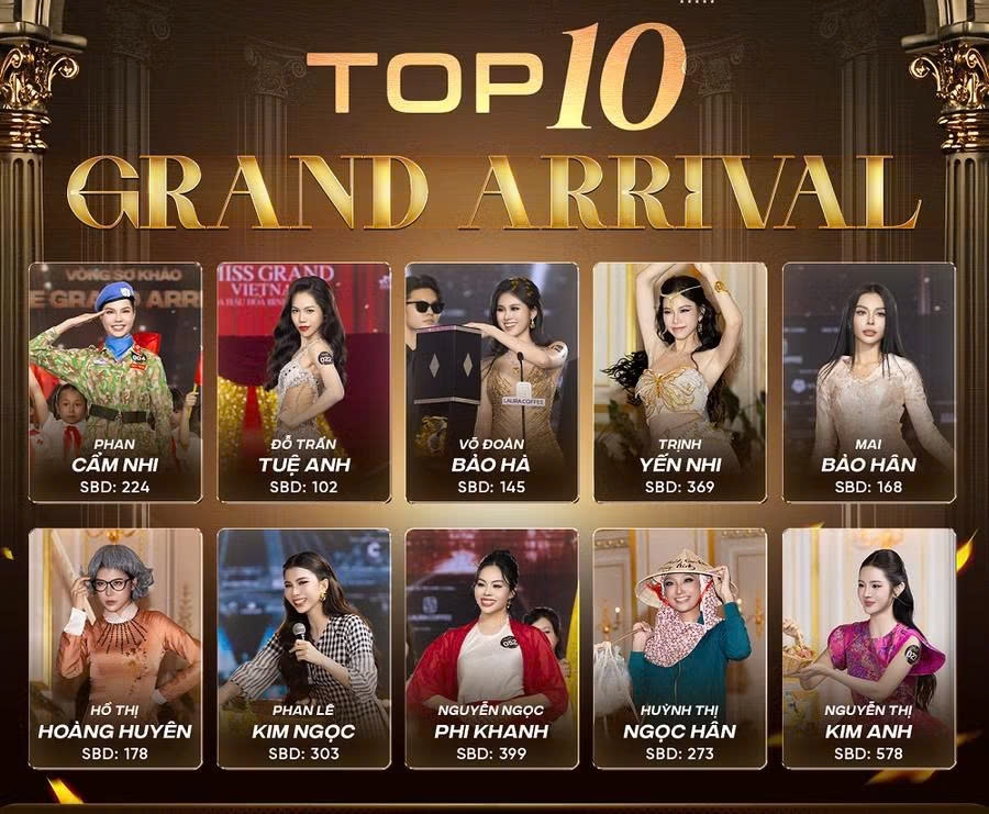 Lộ diện loạt người đẹp bứt phá trước bán kết Miss Grand Vietnam 2026