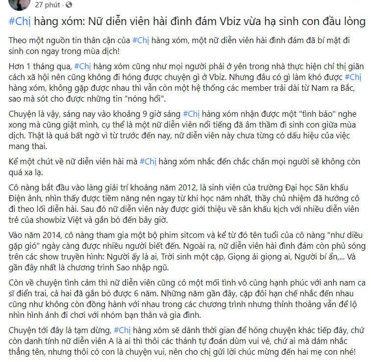 Không còn nghi ngờ gì, Diệu Nhi lộ rõ mười mươi vóc dáng một bà bầu, netizen chắc nịch 99% từng mang thai